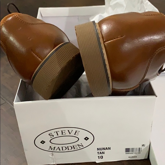 Steve Madden Size 10 Natural Tan Men’s Dress Shoes main image 4